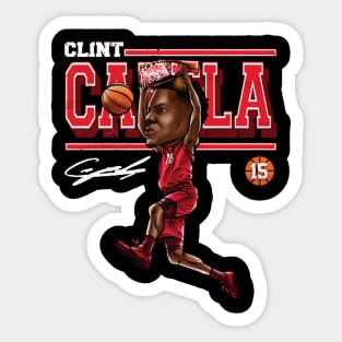 Clint Capela Atlanta Cartoon Sticker